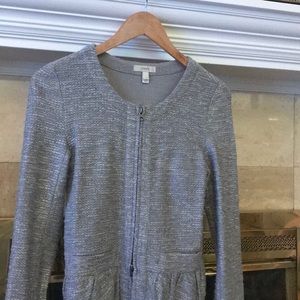 Tweed zip front jacket by Jcrew